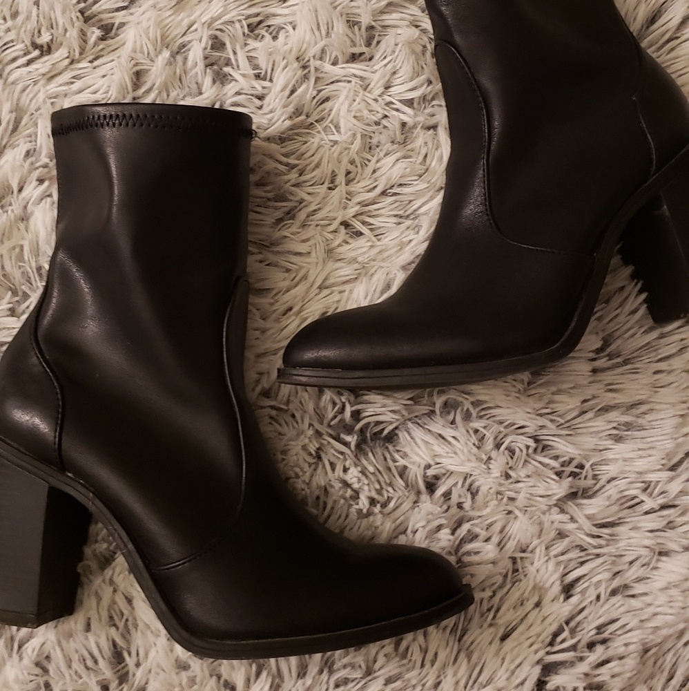 Vegan Leather Boots